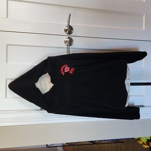 PINK Wisconsin Badgers Hooded Fleece